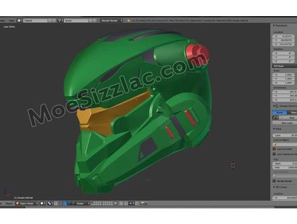 aureola 5 anubis casco moesizzlac 3d print model - Mito3D