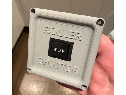 ranger roller shutter switch plate brandonberg 3d print model - Mito3D