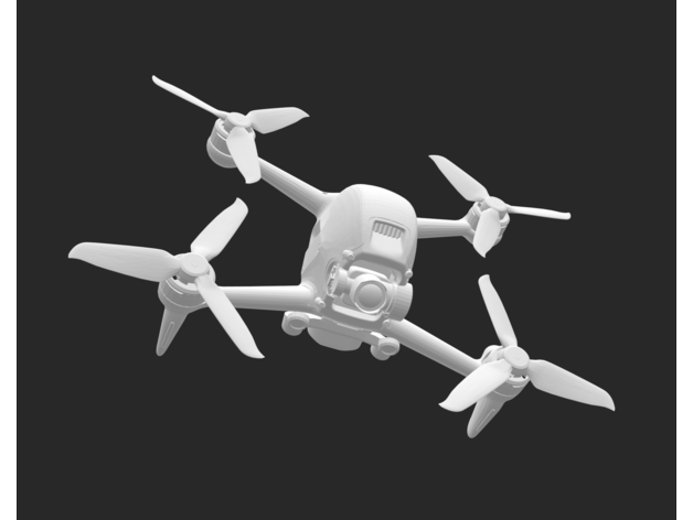 dji fpv Uçan göz Allah 3D print model - Mito3D