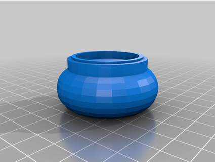 mando vaso pan tapa Borikgor 3d print model - Mito3D