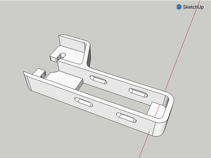 ender 3 filamento Terminare sensor titolare supporto Sebastian 3d print model - Mito3D