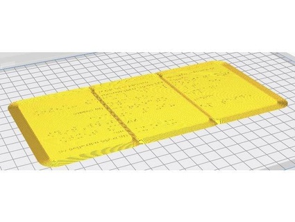 Tarjetas ticas estafa braille dumitrualina 3d print model - Mito3D