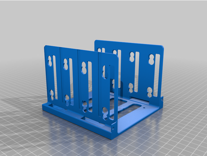 fractal design node 804 drive cage shidlo 3d print model - Mito3D