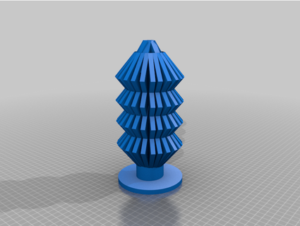 christmas tree cloudyconnex 3d print model - Mito3D