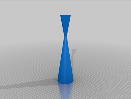 cone candle holder leimapapa 3d print model - Mito3D