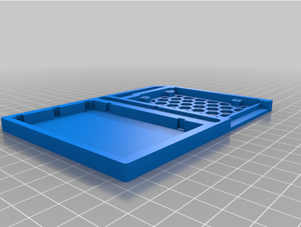 arduino & breadboard square pins solid back grigin 3d print model - Mito3D