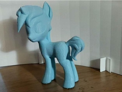 colon pony single modello vernice 3d print model - Mito3D