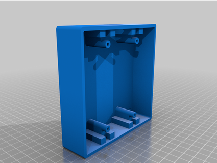 spülen montieren doppelt Gang Leitung Box Inselshibe 3d print model - Mito3D