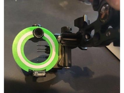 topoint archery sight ring spot hogg mrt style proteinman 3d print model - Mito3D