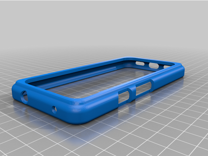 pixel 4a tpu bumper case woobie 3d print model - Mito3D