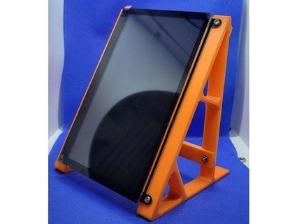 touch screen In piedi lampone pi bnighthawk 3d print model - Mito3D