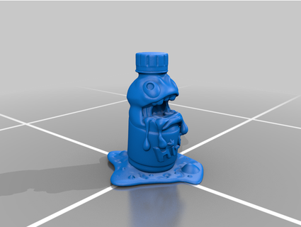 Ecto sabbern leuchtende Geisterspielzeuge 3d print model - Mito3D