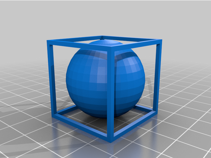 caja pelota blueliner 3d print model - Mito3D
