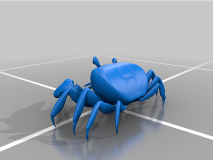 rainbow crab - zbyszek losowymaciek 3d print model - Mito3D
