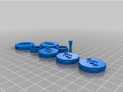 vida contador easy to adjust borracha banda tensão biffie 3d print model - Mito3D