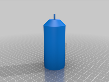 candela muffa jameskarlbond 3d print model - Mito3D