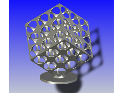 cubo 30p3spheres especial geertl 3d print model - Mito3D