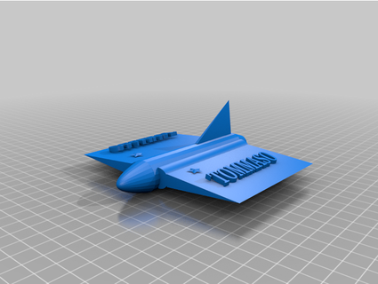 super jet one fabril 3d print model - Mito3D