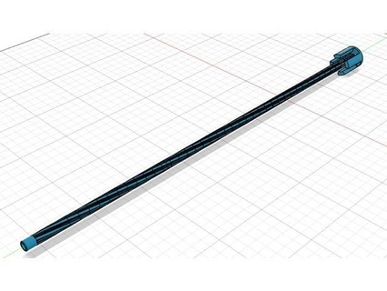 fgc9 mkii élargi rifler mandrin câble basé progressive torsion 390 10 165in 882mm baril dinde sauvage 3d print model - Mito3D