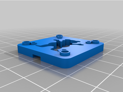 20x20 25x25 whoop mount adapter daxneal 3d print model - Mito3D