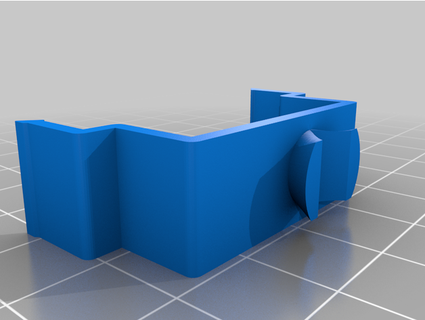 levolor Volant Clip Klingenaffe 3d print model - Mito3D