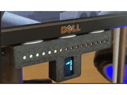 Facile sim courses arduino tachymètre + équipement indicateur Simhub richardfranks 3d print model - Mito3D