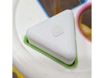 piyopiyo triangular prism toy qqboxy 3d print model - Mito3D