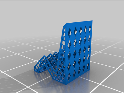vinil raf plastik yığın 3d print model - Mito3D