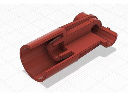 Logitech g923 freio pedal pilar mod espectrox 3d print model - Mito3D