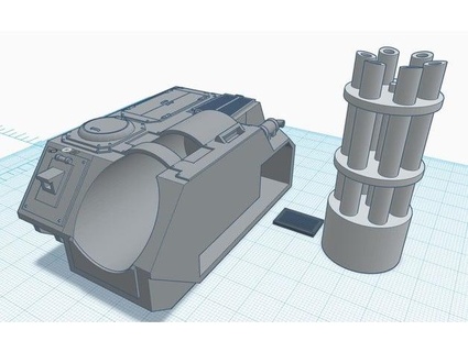 dominateur russ omécanique 3d print model - Mito3D