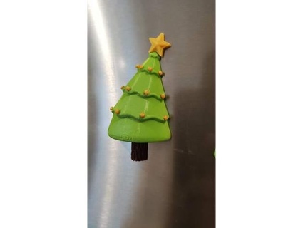 Navidad árbol imán beno3d 3d print model - Mito3D