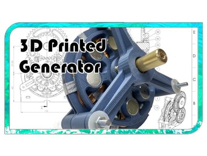 3d impresso gerador discordo 3d print model - Mito3D