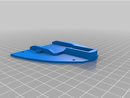albabird - dji fpv canopy deck charlierc 3d print model - Mito3D