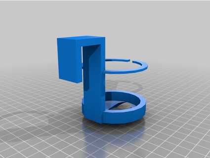 botella soporte conejillo indias ktrn 3d print model - Mito3D