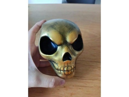 stylized skull hades invosious 3d print model - Mito3D