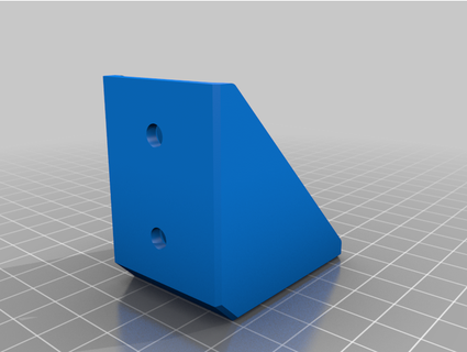 montaje soporte ángulo 3d print model - Mito3D