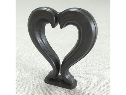 decorative heart modelsharing 3d print model - Mito3D