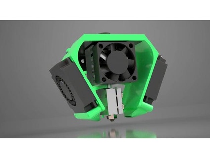 tarantula pro - hotend fixture fan duct upgraded easy acess rapzz 3d print model - Mito3D