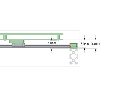 réparer espaceur rail siège coussin kywoo magnat axis linéaire trousse poblopuablo 3d print model - Mito3D