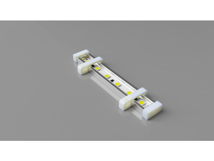 LED Streifen Profil montieren Deckel kaosuneko 3d print model - Mito3D