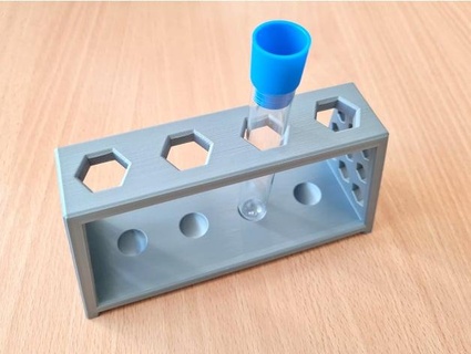 test tube stand saddamcz 3d print model - Mito3D