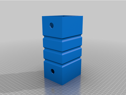 experimental crash box felippemcorrea 3d print model - Mito3D