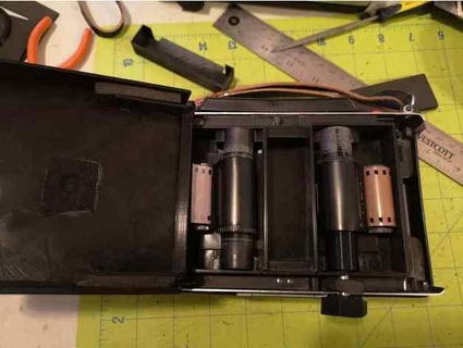 Polaroid paketlemek kamera 35mm film adaptör jamesskelton 3d print model - Mito3D