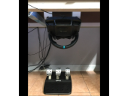 logitech g29 escritorio almacenamiento montar ladrilloville 3d print model - Mito3D