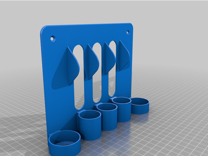 remix - 3 holders space walk 3d print model - Mito3D