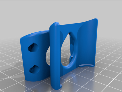 nano talon gopro sessione montare quadropus 3d print model - Mito3D