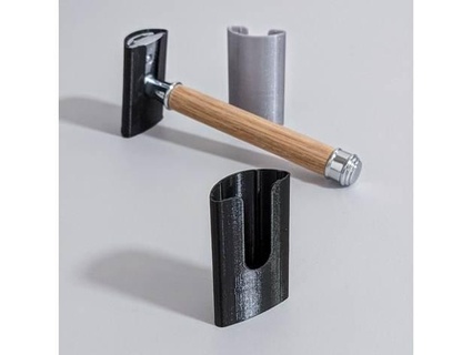 safety razor blade guard kiko98 3d print model - Mito3D