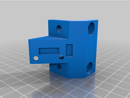2020 alüminyum ekstrüzyon Makerbot stil Son durak binmek azgın 3d print model - Mito3D