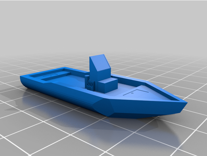 pêche bateau Bobert 3d print model - Mito3D