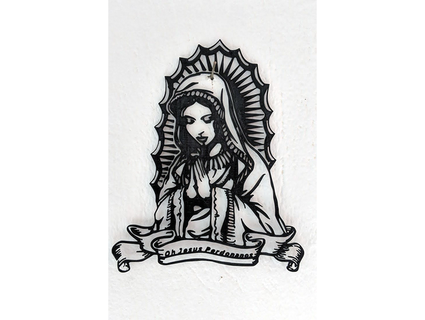 Virgen guadalupe 2021 pared montado miguelonmex 3d print model - Mito3D